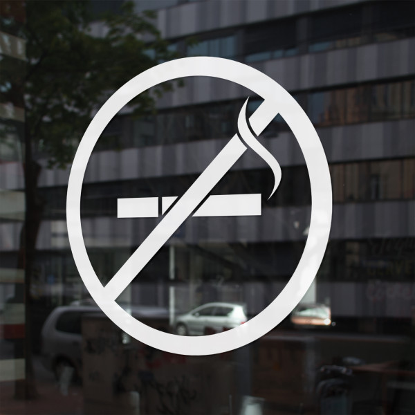 Sticker interdiction de fumer